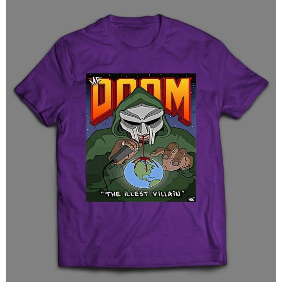 MF DOOM THE ILLEST VILLAIN HIGH QUALITY SHIRT * - Picture 2 of 3